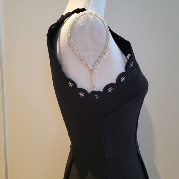 ❤️TED BAKER BLACK COCKTAIL DRESS - Picture 8 of 13